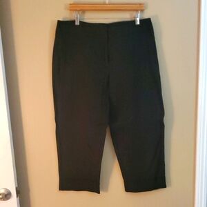 Hillard & Hanson Black Capris